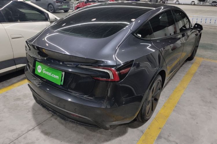 Used Tesla Model 3 2023 Rear-Wheel-Drive Version Rear Right 45 Deg