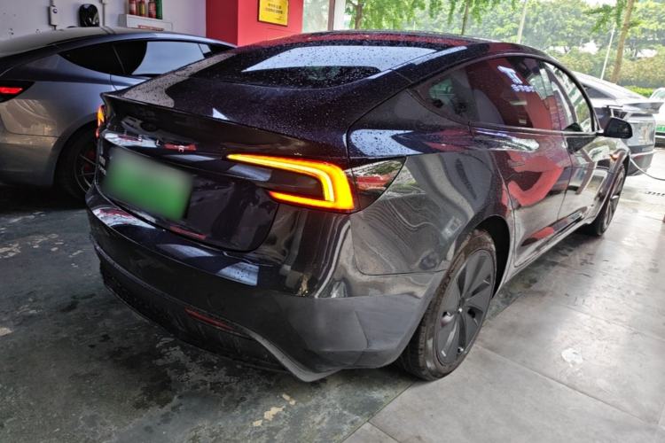 Used Tesla Model 3 2023 Rear-Wheel-Drive Version Rear Right 45 Deg