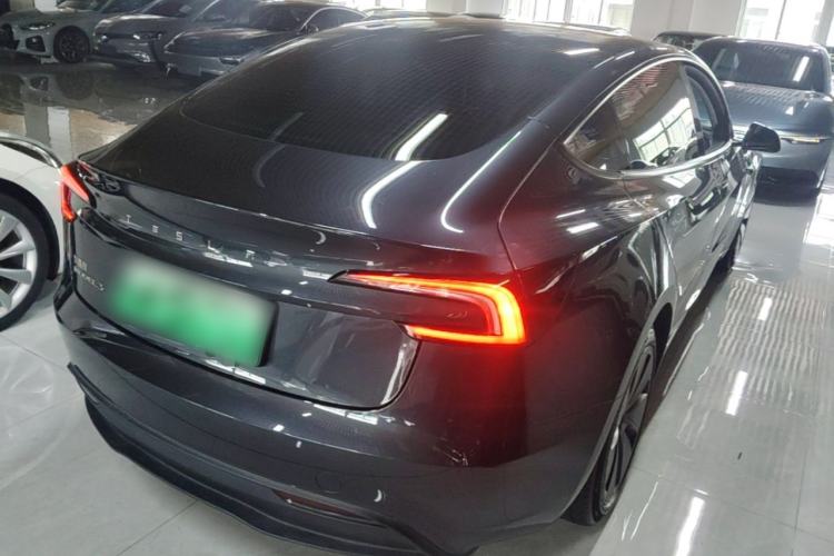 Used Tesla Model 3 2023 Rear-Wheel-Drive Version Rear Right 45 Deg