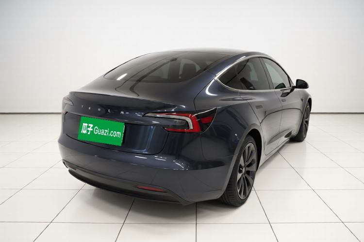 Used Tesla Model 3 2023 Rear-Wheel-Drive Version Rear Right 45 Deg