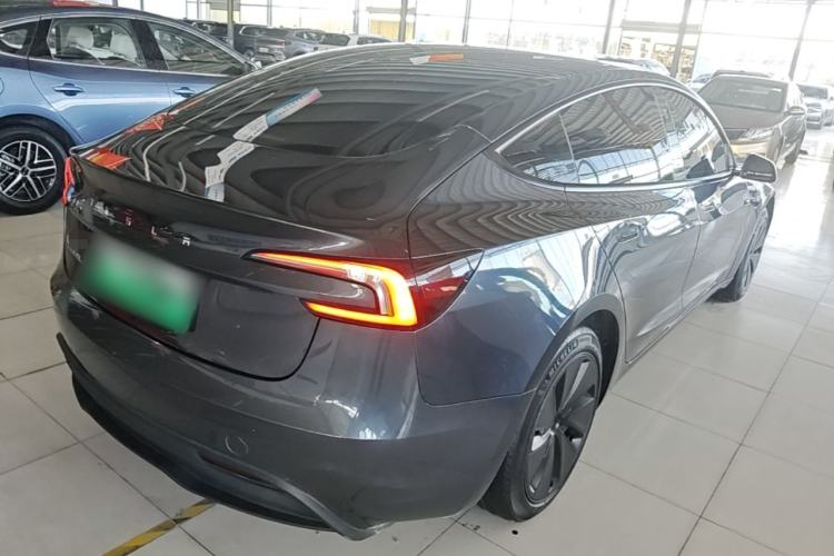 Used Tesla Model 3 2023 Rear-Wheel-Drive Version Rear Right 45 Deg
