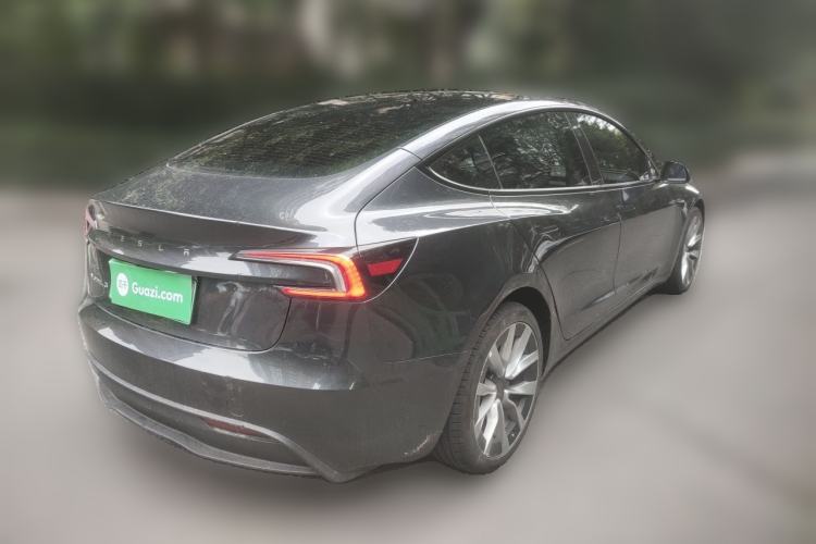 Used Tesla Model 3 2023 Rear-Wheel-Drive Version Rear Right 45 Deg