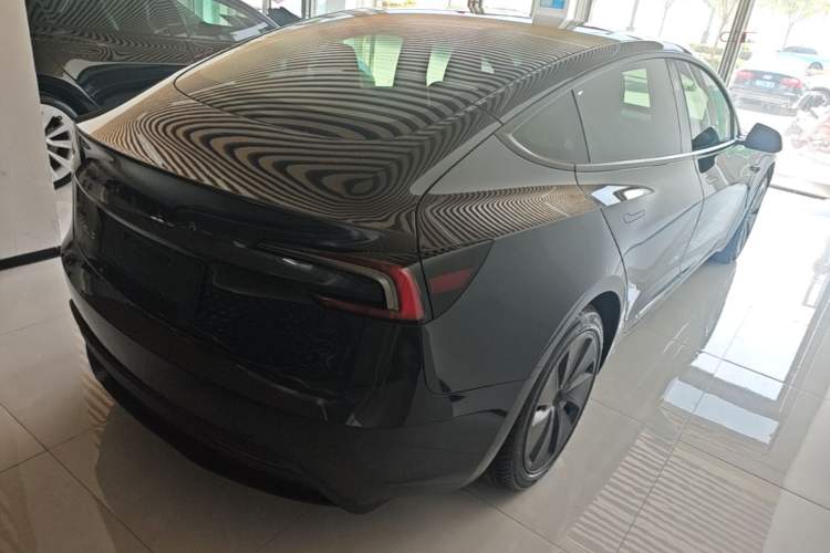 Used Tesla Model 3 2023 Rear-Wheel-Drive Version Rear Right 45 Deg