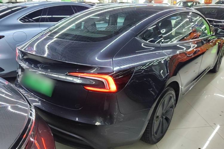 Used Tesla Model 3 2023 Rear-Wheel-Drive Version Rear Right 45 Deg