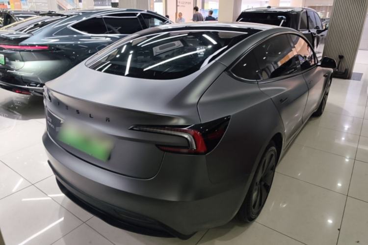 Used Tesla Model 3 2023 Long-Range All-Wheel-Drive Version Rear Right 45 Deg