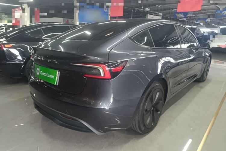Used Tesla Model 3 2023 Rear-Wheel-Drive Version Rear Right 45 Deg