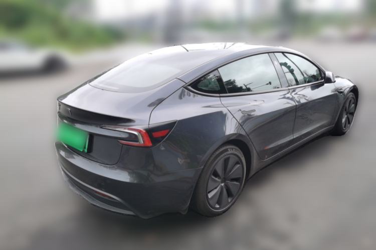 Used Tesla Model 3 2023 Rear-Wheel-Drive Version Rear Right 45 Deg