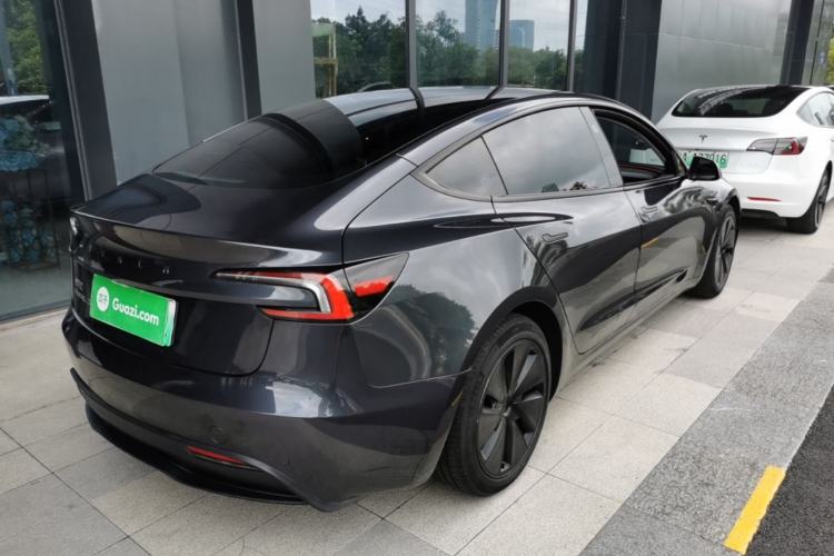 Used Tesla Model 3 2023 Rear-Wheel-Drive Version Rear Right 45 Deg