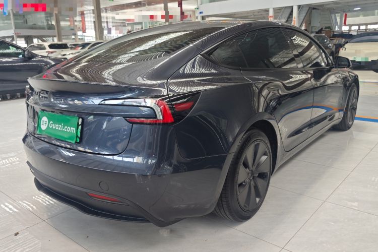 Used Tesla Model 3 2023 Rear-Wheel-Drive Version Rear Right 45 Deg