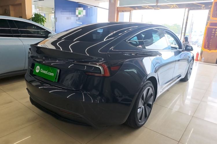 Used Tesla Model 3 2023 Rear-Wheel-Drive Version Rear Right 45 Deg