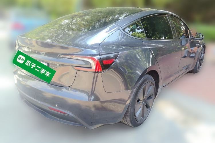 Used Tesla Model 3 2023 Rear-Wheel-Drive Version Rear Right 45 Deg