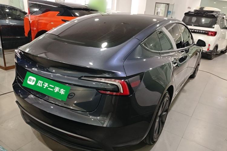 Used Tesla Model 3 2023 Rear-Wheel-Drive Version Rear Right 45 Deg