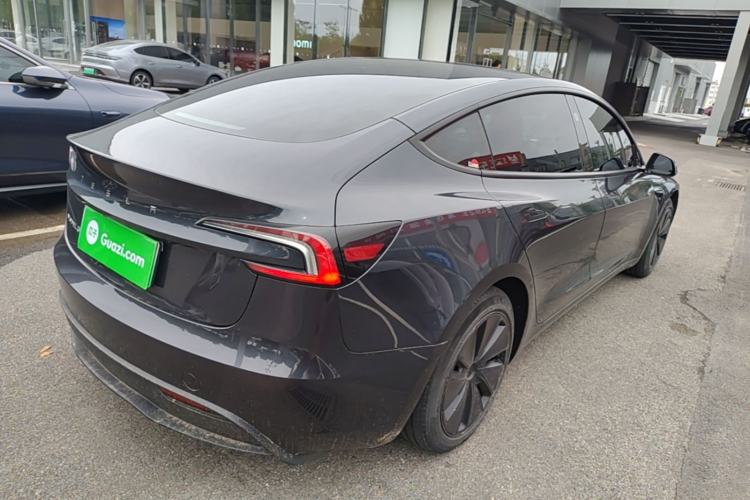 Used Tesla Model 3 2023 Rear-Wheel-Drive Version Rear Right 45 Deg