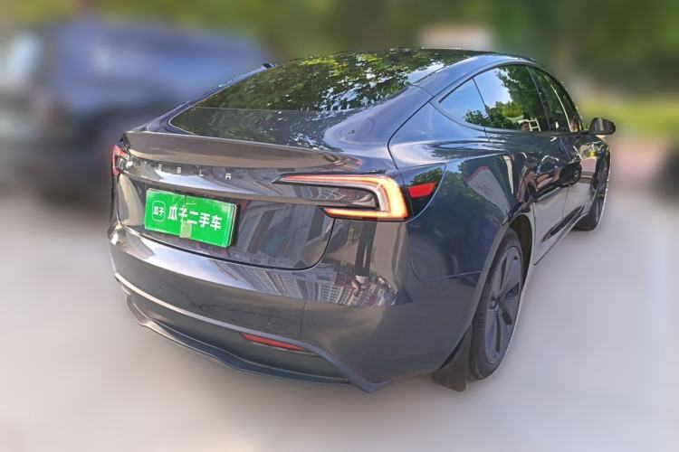 Used Tesla Model 3 2023 Rear-Wheel-Drive Version Rear Right 45 Deg