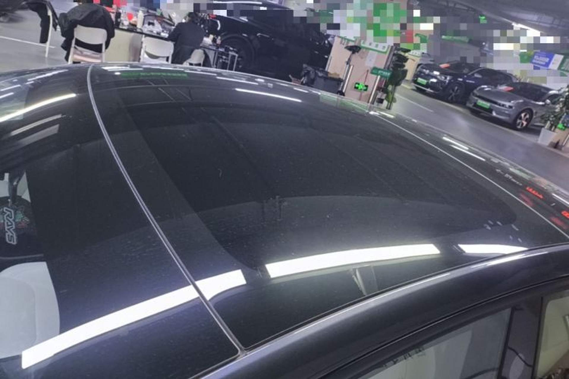 Used Tesla Model 3 2023 Long-Range All-Wheel-Drive Version Roof