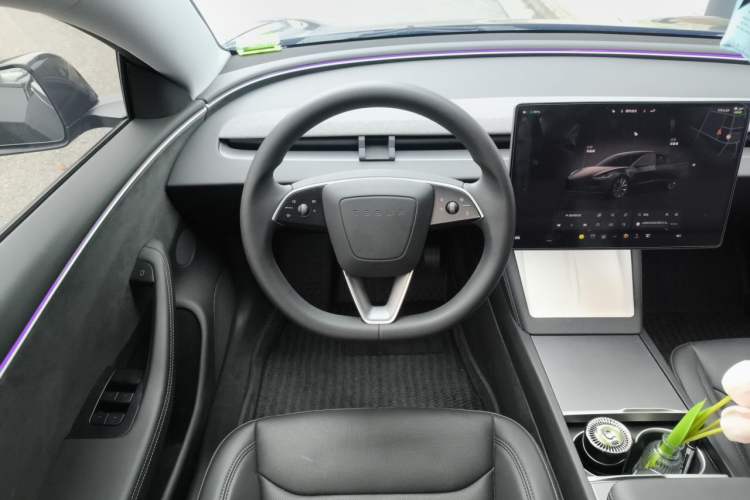 Used Tesla Model 3 2023 Long-Range All-Wheel-Drive Version Steering Wheel