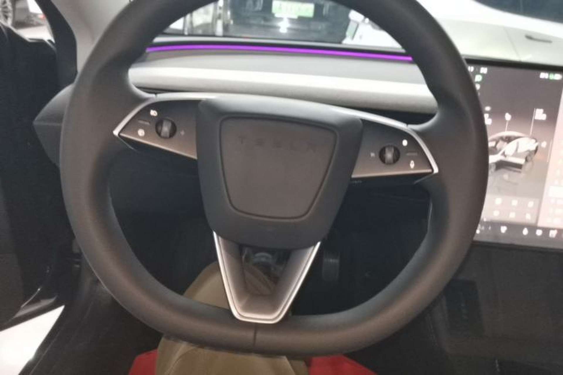 Used Tesla Model 3 2023 Rear-Wheel-Drive Version Steering Wheel