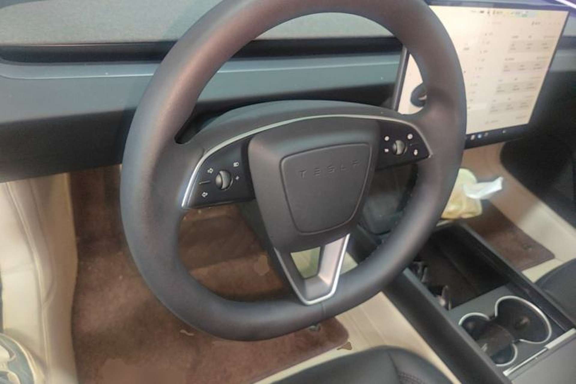 Used Tesla Model 3 2023 Rear-Wheel-Drive Version Steering Wheel