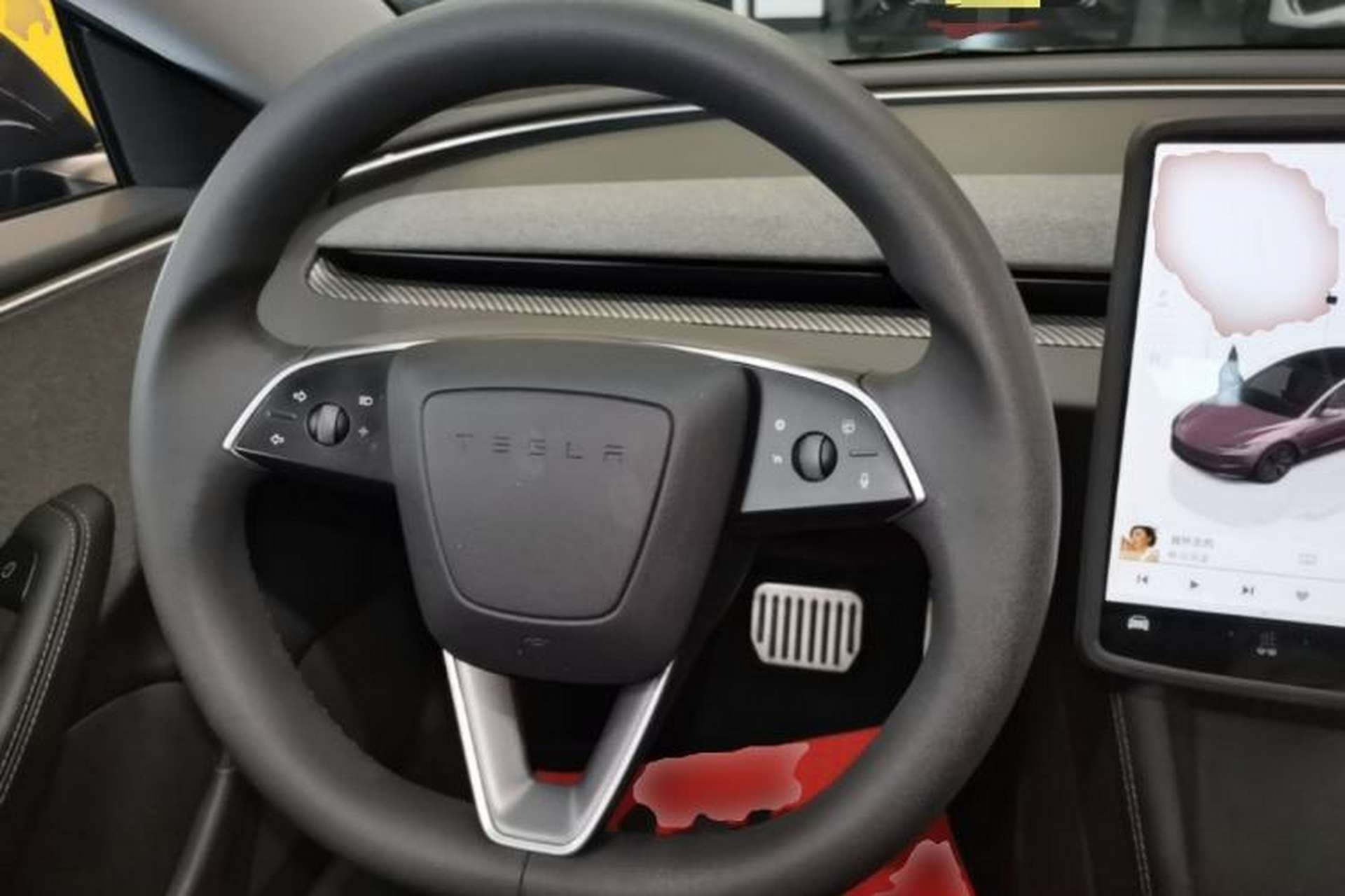 Used Tesla Model 3 2023 Rear-Wheel-Drive Version Steering Wheel