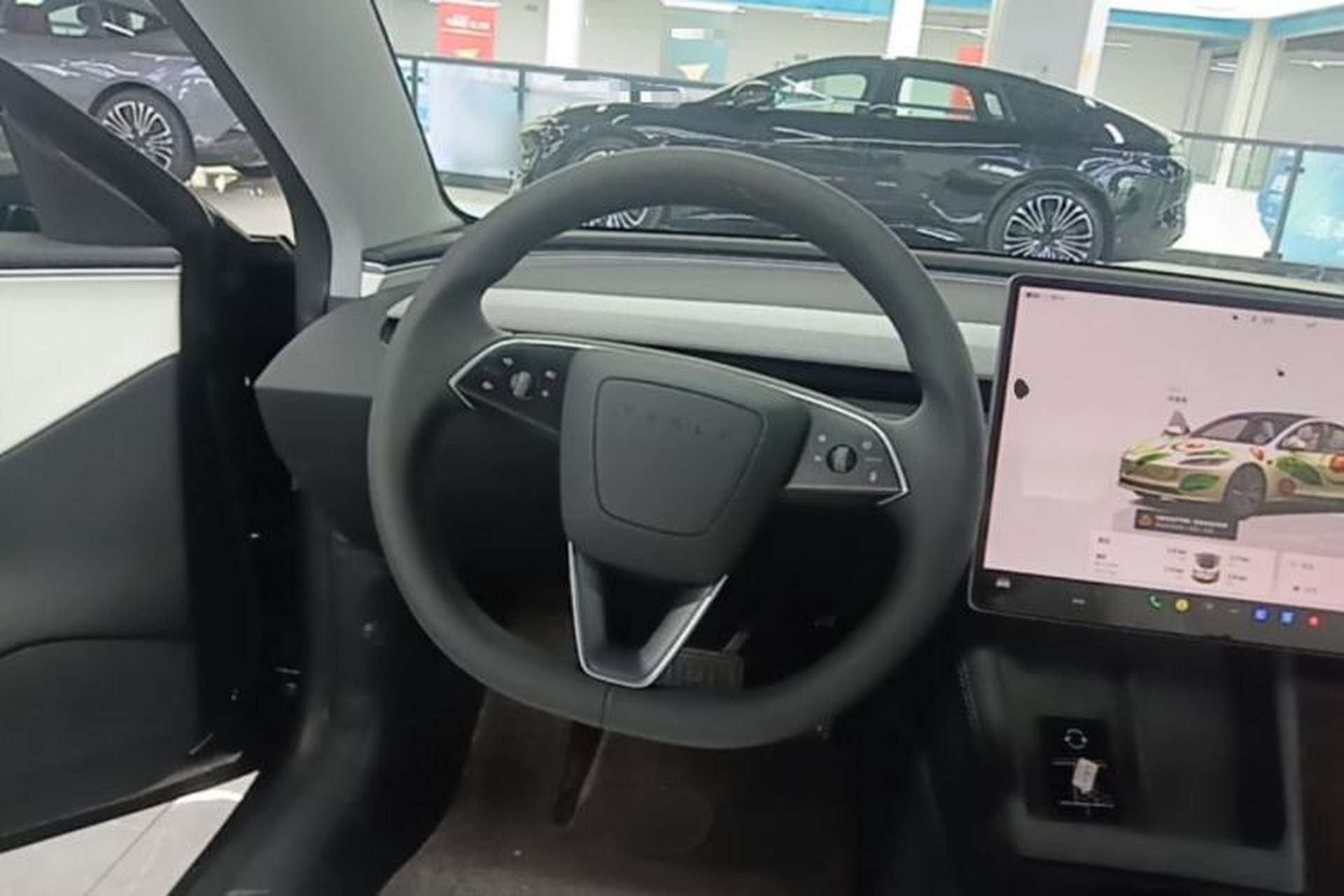 Used Tesla Model 3 2023 Rear-Wheel-Drive Version Steering Wheel