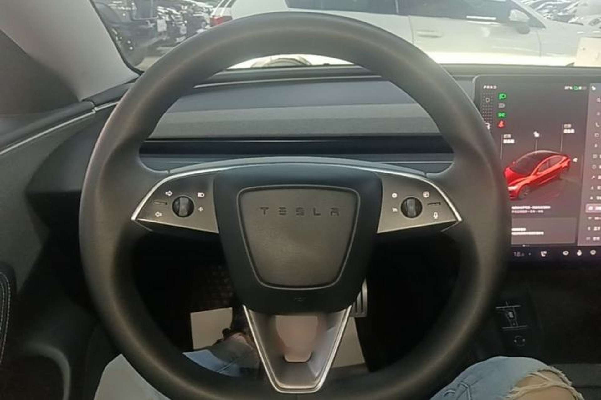Used Tesla Model 3 2023 Rear-Wheel-Drive Version Steering Wheel