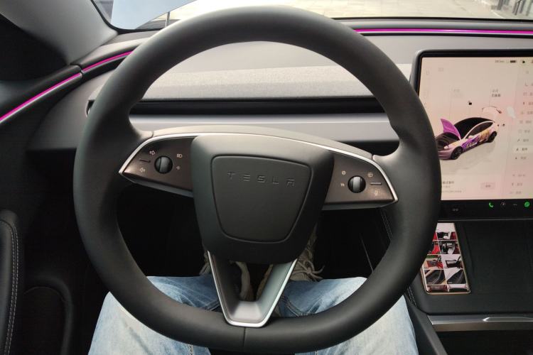 Used Tesla Model 3 2023 Long-Range All-Wheel-Drive Version Steering Wheel