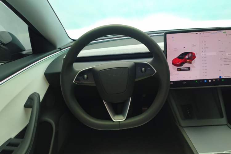 Used Tesla Model 3 2023 Long-Range All-Wheel-Drive Version Steering Wheel