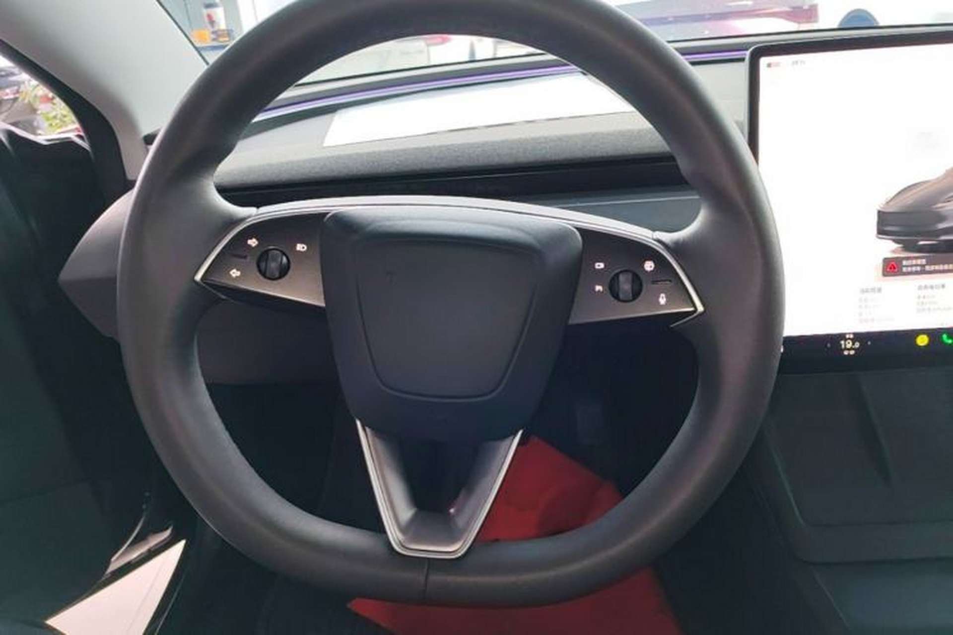 Used Tesla Model 3 2023 Rear-Wheel-Drive Version Steering Wheel