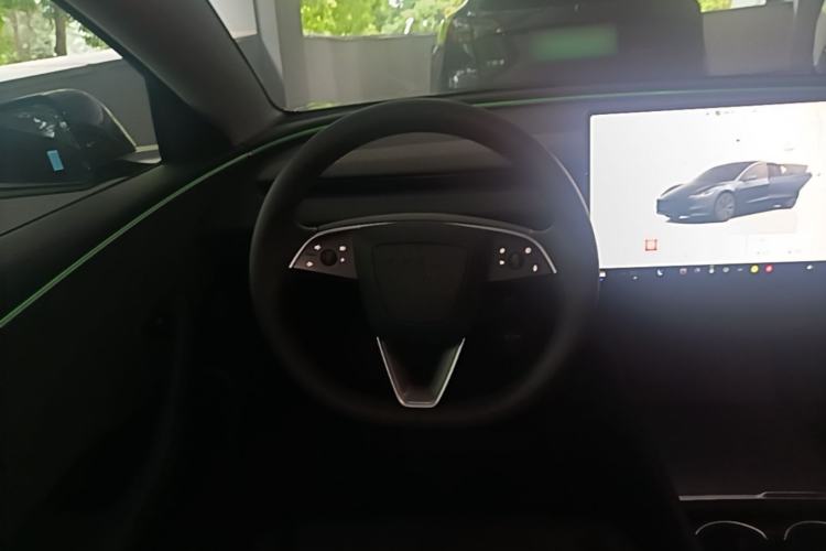 Used Tesla Model 3 2023 Long-Range All-Wheel-Drive Version Steering Wheel