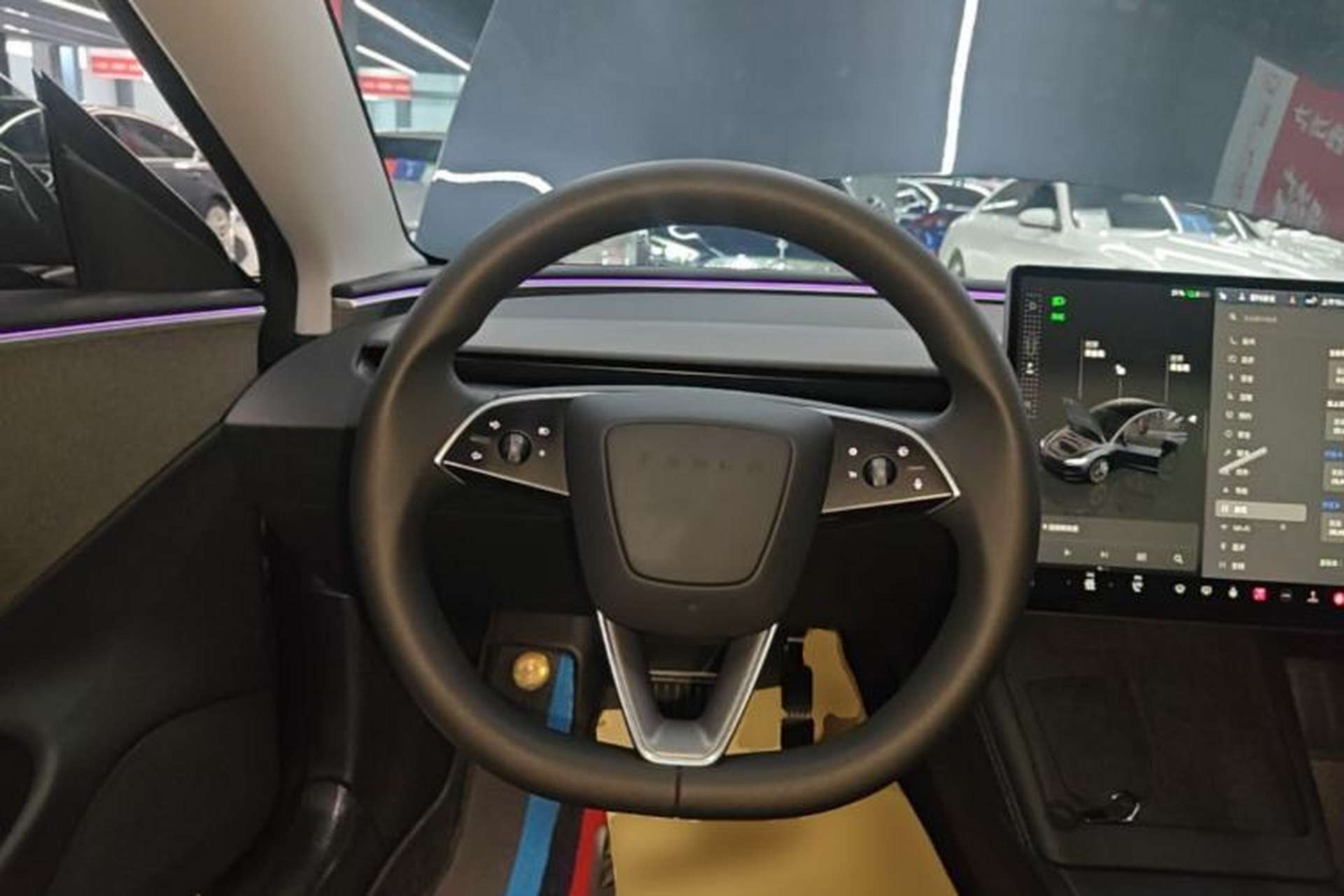 Used Tesla Model 3 2023 Rear-Wheel-Drive Version Steering Wheel