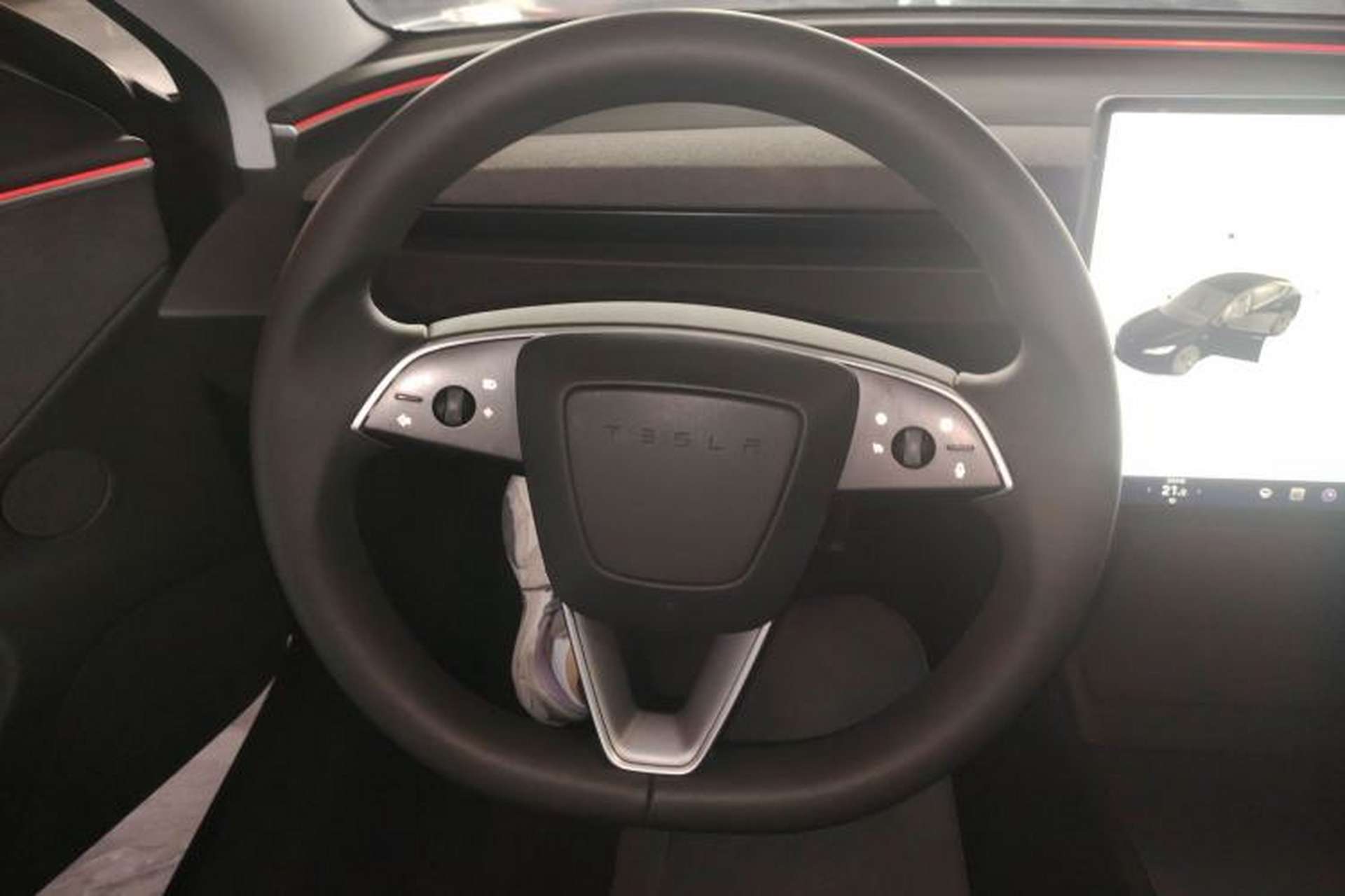 Used Tesla Model 3 2023 Long-Range All-Wheel-Drive Version Steering Wheel