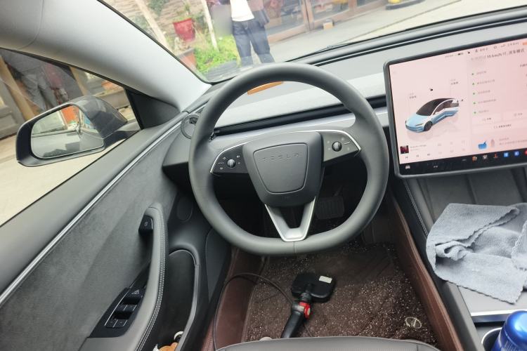 Used Tesla Model 3 2023 Long-Range All-Wheel-Drive Version Steering Wheel