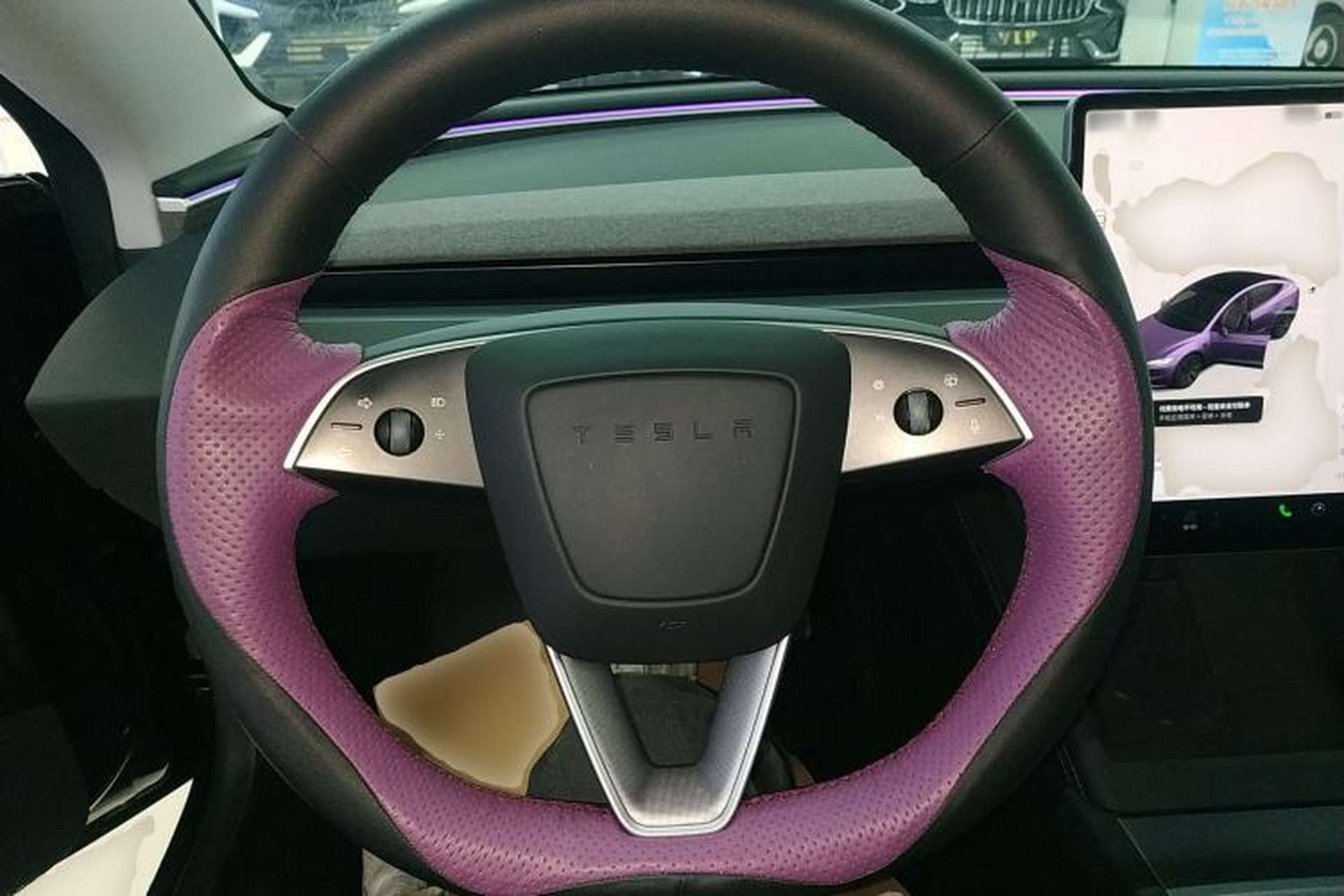Used Tesla Model 3 2023 Rear-Wheel-Drive Version Steering Wheel