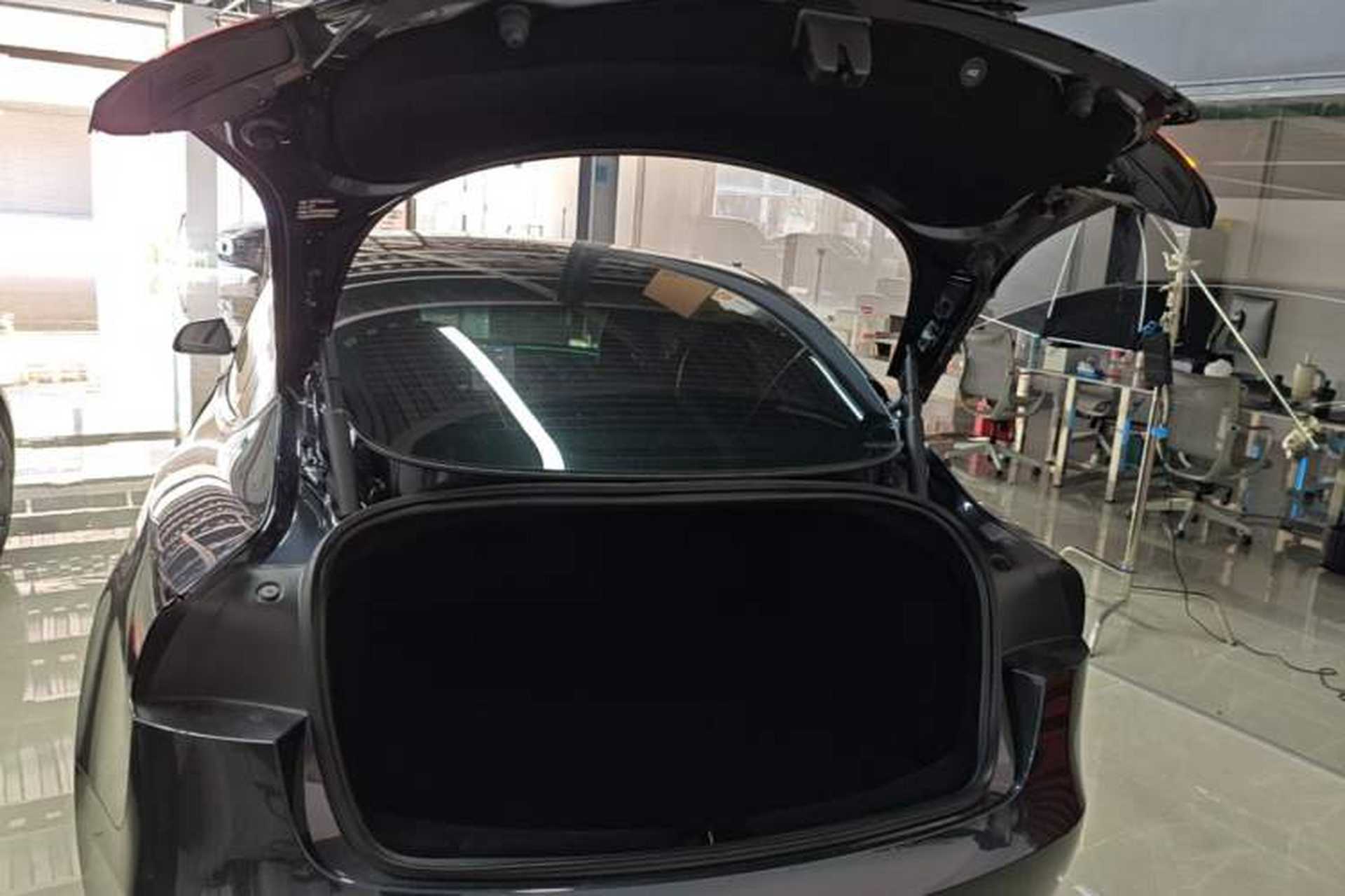Used Tesla Model 3 2023 Long-Range All-Wheel-Drive Version Trunk
