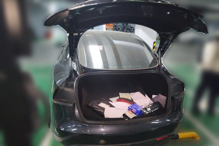 Used Tesla Model 3 2023 Rear-Wheel-Drive Version Trunk