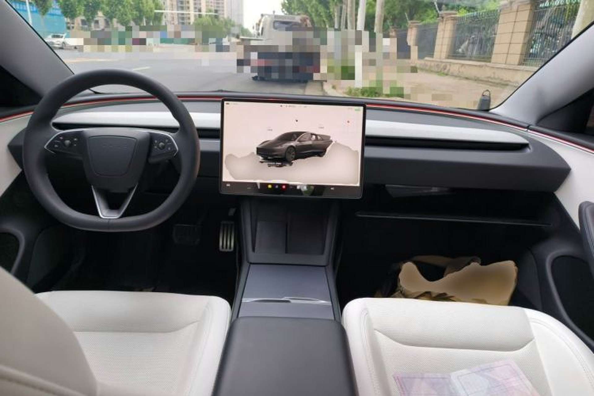 Used Tesla Model 3 2023 Long-Range All-Wheel-Drive Version Center Console