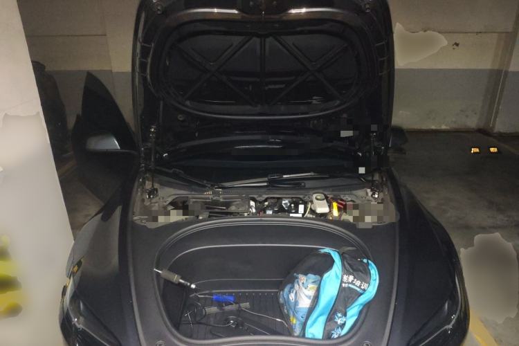 Used Tesla Model 3 2023 Long-Range All-Wheel-Drive Version Engine Bay