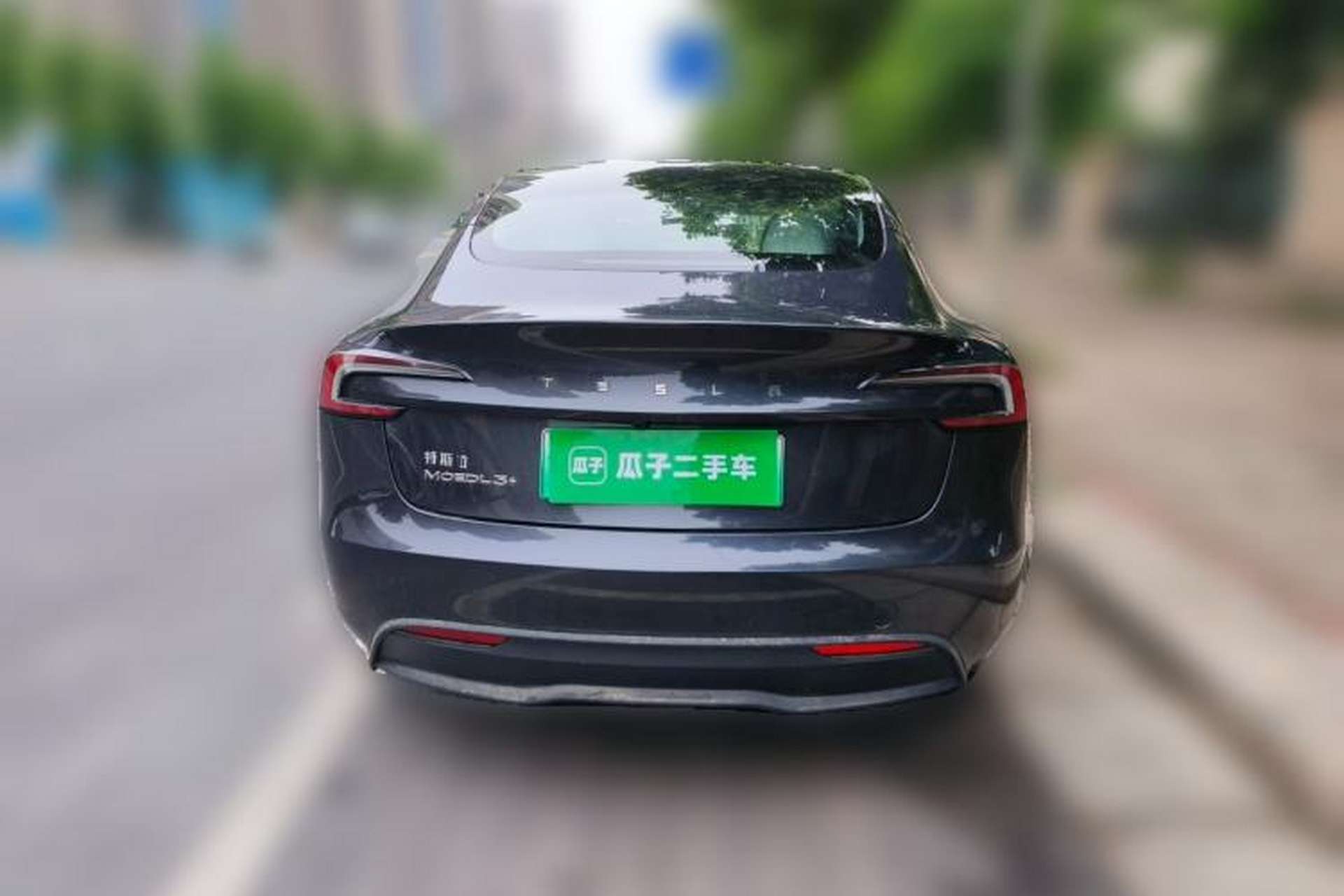 Used Tesla Model 3 2023 Long-Range All-Wheel-Drive Version Rear