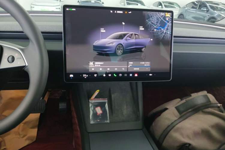 Used Tesla Model 3 2023 Rear-Wheel-Drive Version Audio And AC Panel