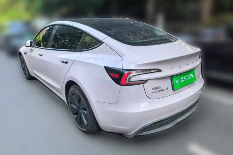 Used Tesla Model 3 2023 Rear-Wheel-Drive Version Rear Left 45 Deg