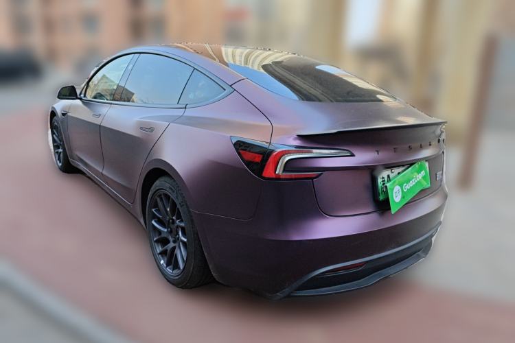 Used Tesla Model 3 2023 Long-Range All-Wheel-Drive Version Rear Left 45 Deg