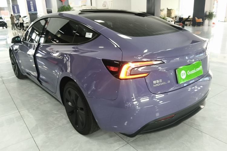 Used Tesla Model 3 2023 Rear-Wheel-Drive Version Rear Left 45 Deg