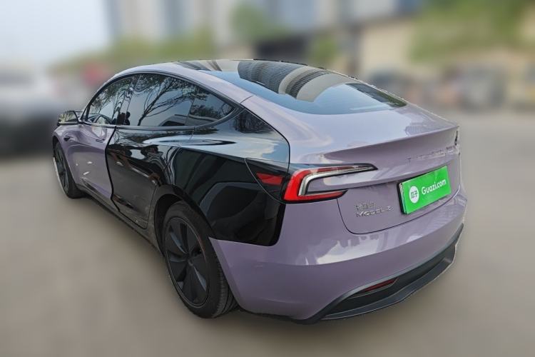 Used Tesla Model 3 2023 Rear-Wheel-Drive Version Rear Left 45 Deg