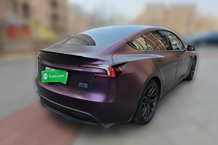 Used Tesla Model 3 2023 Long-Range All-Wheel-Drive Version Rear Right 45 Deg
