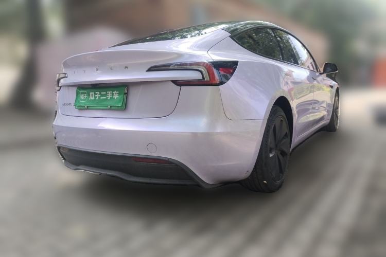 Used Tesla Model 3 2023 Rear-Wheel-Drive Version Rear Right 45 Deg