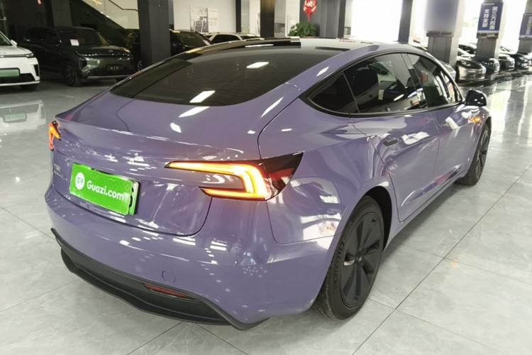 Used Tesla Model 3 2023 Rear-Wheel-Drive Version Rear Right 45 Deg