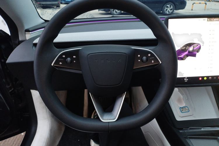 Used Tesla Model 3 2023 Long-Range All-Wheel-Drive Version Steering Wheel