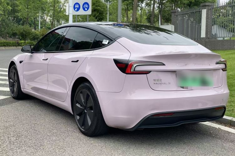 Used Tesla Model 3 2023 Rear-Wheel-Drive Version Rear Left 45 Deg