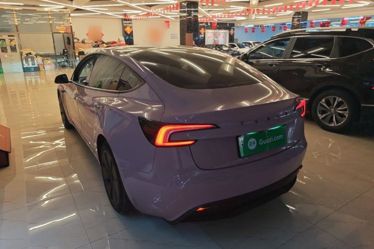 Used Tesla Model 3 2023 Rear-Wheel-Drive Version Rear Left 45 Deg