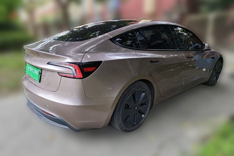 Used Tesla Model 3 2023 Rear-Wheel-Drive Version Rear Right 45 Deg